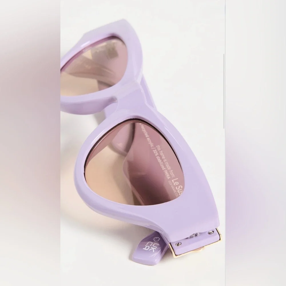 recycled lilac sunglasses - Les specs tinted in orchid purple - nwt
